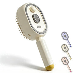 Detangling & Scalp Massage Brush - One-Click Self-Cleaning Hair Brush